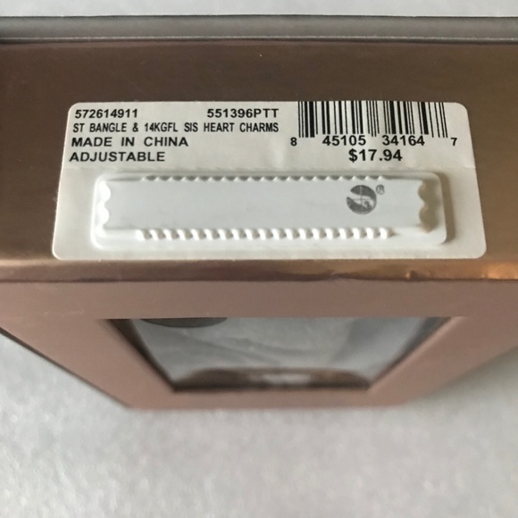 Believe by Brilliance Women’s Silver-tone Adjustable Bangle Bracelet - Picture 5 of 15